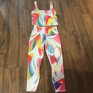 Fabletics like New colorful set power hold medium set